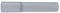 INEFA Fallrohr Verlängerung, PVC-U DN85 / 85mm, Grau Regenfallrohr Verlängerung, Dachrinnenzubehör, Made in Germany