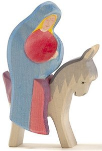 Ostheimer 4038 - Maria auf dem Esel, 2-teilig, 2 Teile