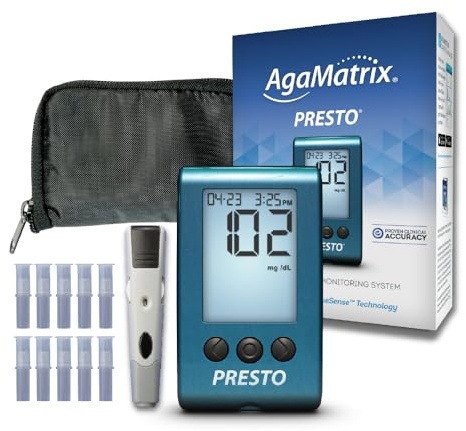 AgaMatrix Presto Blood Glucose Monitoring System