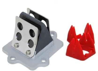 Citomerx Racing Membranblock Carbon | Kompatibel mit Aprilia SR50, CPI Generic Explorer, Italjet, Yamaha Aerox Jog Neos