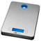 Clatronic Küchenwaage KW 3412, Wiegefläche aus Edelstahl, LCD-Display, bis 5kg in 1g-Schritten (g, kg, lb, oz), Tara-Funktion