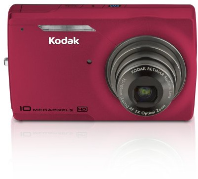 Kodak EasyShare M1093 IS Appareil photo numérique 10 Mpixels Zoom optique 3x Ecran LCD 3 Rouge