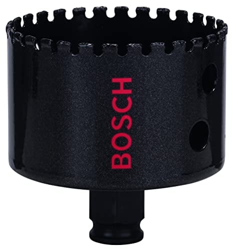 Bosch Professional 1x Diamant-Lochsäge Diamond for Hard Ceramics (für Fliesen, Stein, Ø 68 mm, Zubehör für Schlagbohrer)