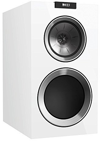 Kef R300 Enceinte Bibliothèque à 3 Voies-Blanc