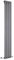 Milano Alpha Anthracite Vertical Single Flat Panel Radiator - 1600mm x 280mm