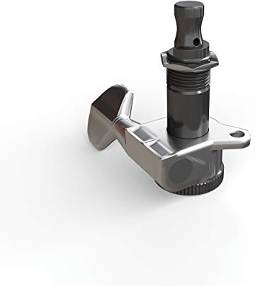 Planet Waves PWAT-6R1 Auto-Trim Tuning Machines 6 In-Line Setup - Chrome