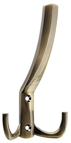 SO-TECH® Kleiderhaken Garderobenhaken Julie lang brüniert