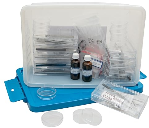 Betzold - Mikroskopierkiste – Zubehör für Mikroskopie, hochwertige Instrumente, Biologie