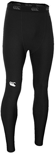 Canterbury Men's ThermoReg Compression Leggings | Thermal Baselayer | Quick Dry Leggings, Black, S