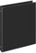 VELOFLEX 4144080 - Ringbuch Comfort, Ordner, Ringordner, Hefter, DIN A4, 4-Ring-Mechanik, 16 mm, PVC, schwarz