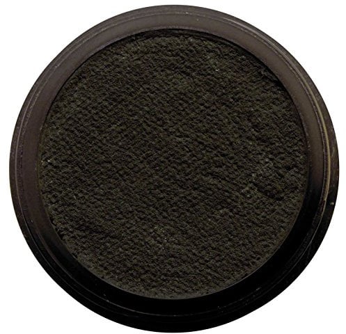Eulenspiegel - Profi-Aqua Make-Up Perlglanz, Schminke 12 ml, Schwarz | Wasserbasierte Schminke für Facepainting & Bodypainting, für Karneval & Mottopartys
