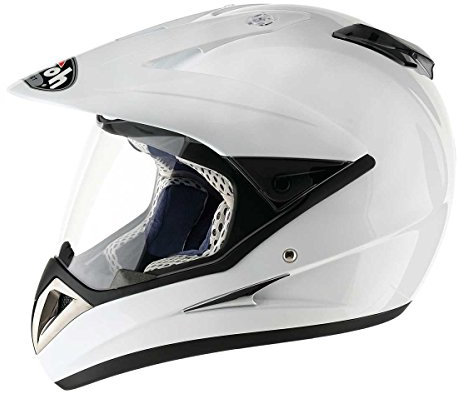Airoh S4 Color - Crosshelm, Farbe Weiss, Größe S (55/56)