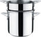 Alessi Dressed Set di pentole per la Pasta, in Acciaio Inox lucidato a Specchio