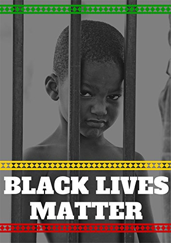 777 Tri-Seven Entertainment Black Lives Matter Poster/Kunstdruck Afrikanischer Amerikanischer Junge, 18 x 24 cm