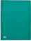 OXFORD Pochette de 20 Protège-documents souples 40 vues en polypropylène opaque A4 Vert