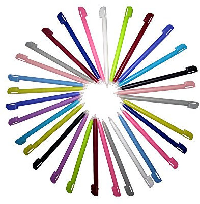 Accessotech 30 x Stylet Tactile Pointer pour Nintendo DS Lite NDSI DSI De rechange Paquet
