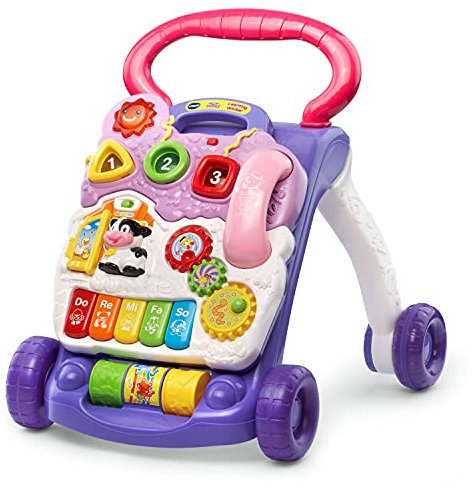 VTech Sit-to-Stand Learning Walker (Frustration Free Packaging), Lavender