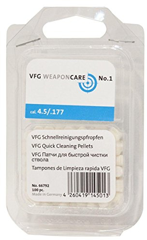 VFG Schnellreinigungspfropfen - 80Stück, Kal. 5,5mm für Luftdruck- und CO Waffen
