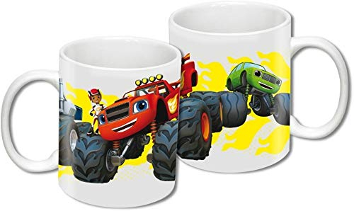 CYP Imports MG-01-BZ Taza cerámica 30 cl, diseño Blaze and The Monster Machine, Multicolor, 0 cm