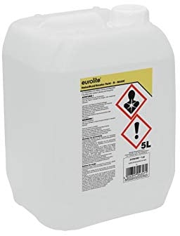 Eurolite Smoke Fluid -B- Basic 5 Liter | Nebelfluid für Nebelmaschinen | Mittlere Dichte und Standzeit | Made in Germany | Geruchsneutral auf Wasserbasis | Biologisch abbaubar