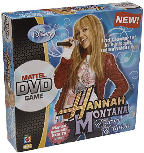 Mattel Hannah Montana Dvd Brettspiele - Englisch
