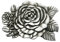 Jean's Friend New Vintage 3D Sculpt Western Rose Flower Belt Buckle Gürtelschnallen