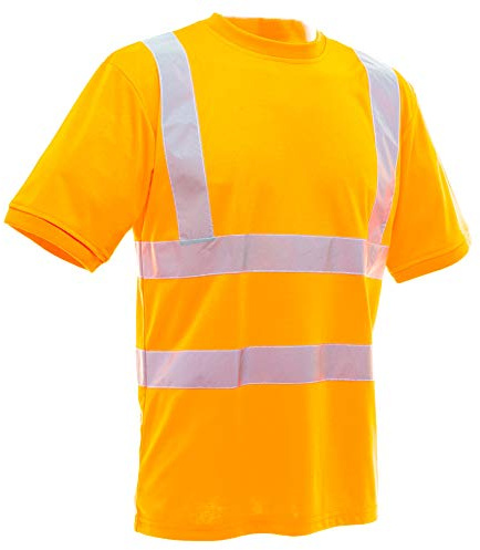 Yoko Ladies/Womens Hi-Vis Short Sleeve T-Shirt (M) (Hi Vis Orange)