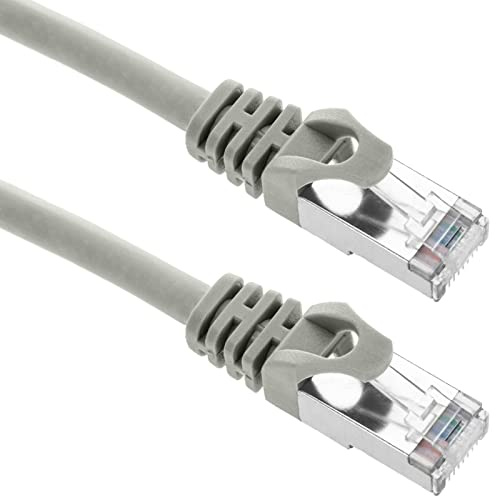 BeMatik - Cable FTP categoría 6A Gris 1.8m