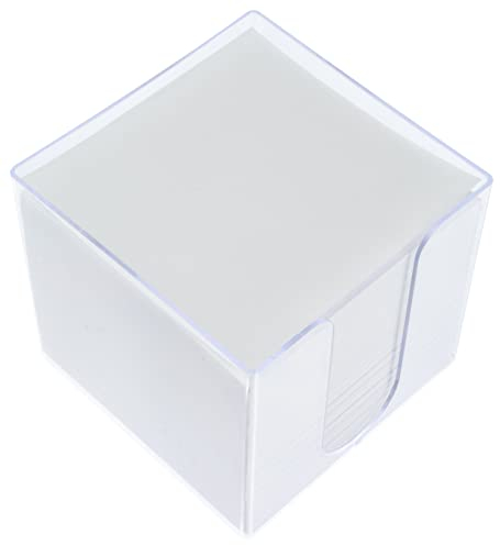 Kangaro Boîte à notes Blanc 9,5 x 9,5 x 9,5 cm 700 feuilles