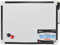 ASAB A4 Dry Wipe Magnetic Whiteboard Mini Office Notice Memo White Board Pen and Eraser