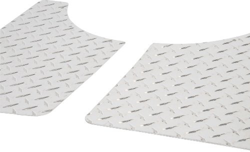 Dee Zee DZ1808TB Texture Black-Tread Universal Mud Flaps
