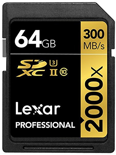 Lexar Professional 2000 x SDHC/SDXC uhs-ii 64 GB