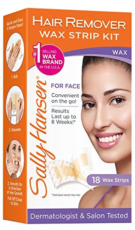 Sally Hansen Hair Remover Wax Strip Kit For The Face by Sally Hansen Hair Remover Wax Strip Kit For The Face