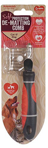 ROSEWOOD Chien Soft Protection Salon Peigne Démêloir de Toilettage