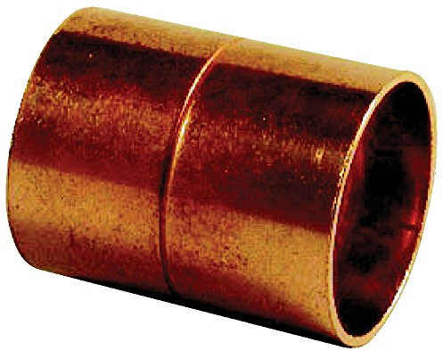 Kupfer Cu-Lötfitting Kupferfitting - Muffe mit Anschlag 28 mm