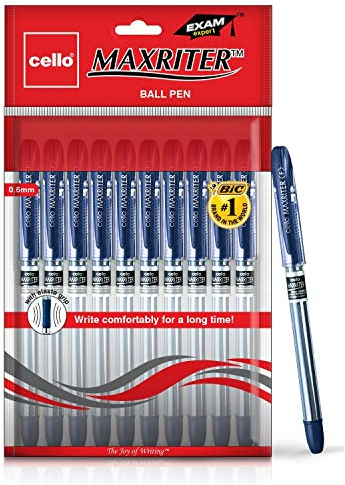 Cello Maxriter Kugelschreiber-Set, Blau, 10 Stück