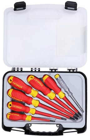 STANLEY STMT60175 VDE 6-Piece Screwdriver Set with Bonus Tester