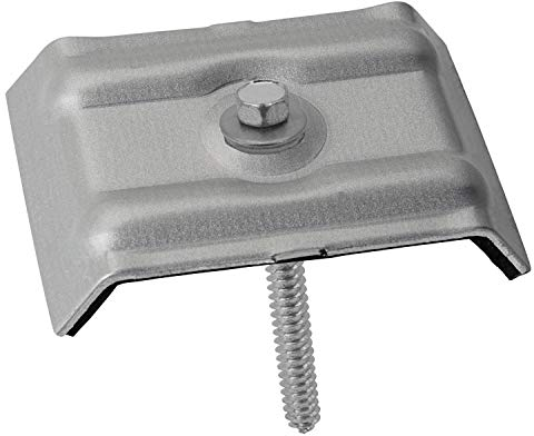 50 Stück Kalotten 35/207 farbig mit Fassadenbauschrauben für Wellplatten Lichtplatten Weißaluminium RAL 9006