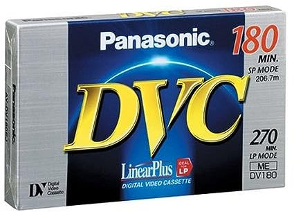 Panasonic DV-180EJ Digitale Videokassette in voller Größe