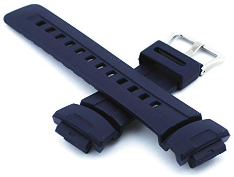 Casio Genuine Replacement Strap for G Shock Watch Model G-100-2B, G-2310-2V, G-2400-2V, G-100-2BV