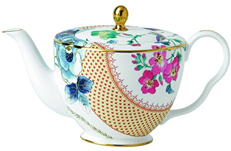 Wedgewood Teekanne mit Schmetterlingsblüte, 1 l, mehrfarbig, 1,0 l