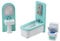 Tidlo Wooden Doll's House Bathroom Furniture Set