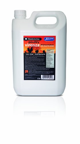 Johnsons,WHITE Virenza Poultry Disinfectant, 5 Litre