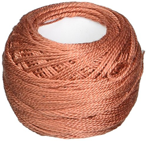 DMC Size 8 Cotton Perle Thread - 356 Red - per Pack of 10