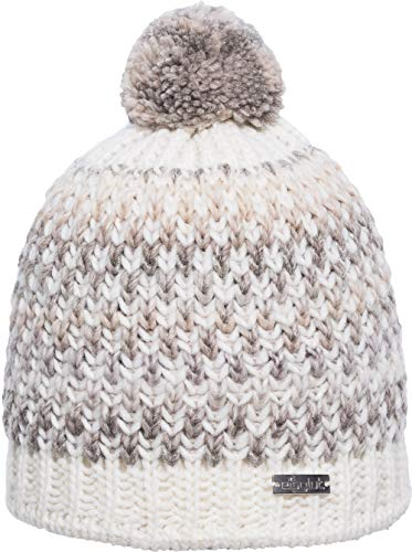 Eisglut Damen beanie Bailey Mütze, Weiß, Einheitsgröße EU