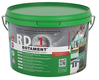 Botament RD 1 Universal Reaktivabdichtung 1K - einkomponentig, schnelle und multifunktionale Reaktivabdichtung (2.5)
