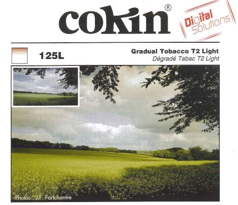 Cokin P125L Verlauffilter tabak2 light