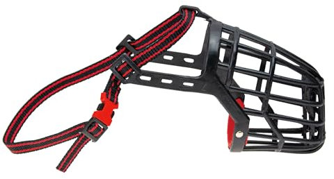 Karlie Maulkörbe mit Klickverschluss L: 32 cm B: 32 - 54 cm schwarz