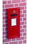 Dolls House Wall Mounted Post Box - 1/12th Scale Postbox