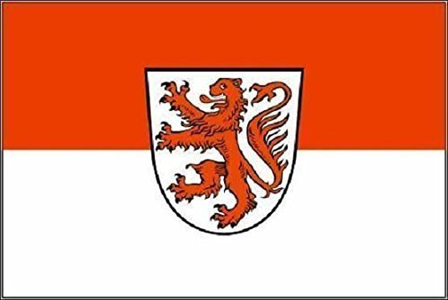 U24 Aufkleber Braunschweig Flagge Fahne 12 x 8 cm Autoaufkleber Sticker